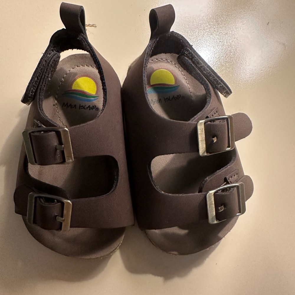 Brown Kids Sandals
